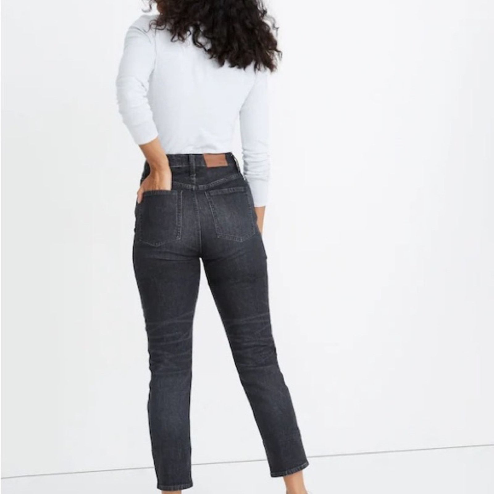 Madewell Madewell The Curvy Perfect Vintage Jean Women’s 27 Cropped Size 27" / US 4 / IT 40 - 3 Thumbnail