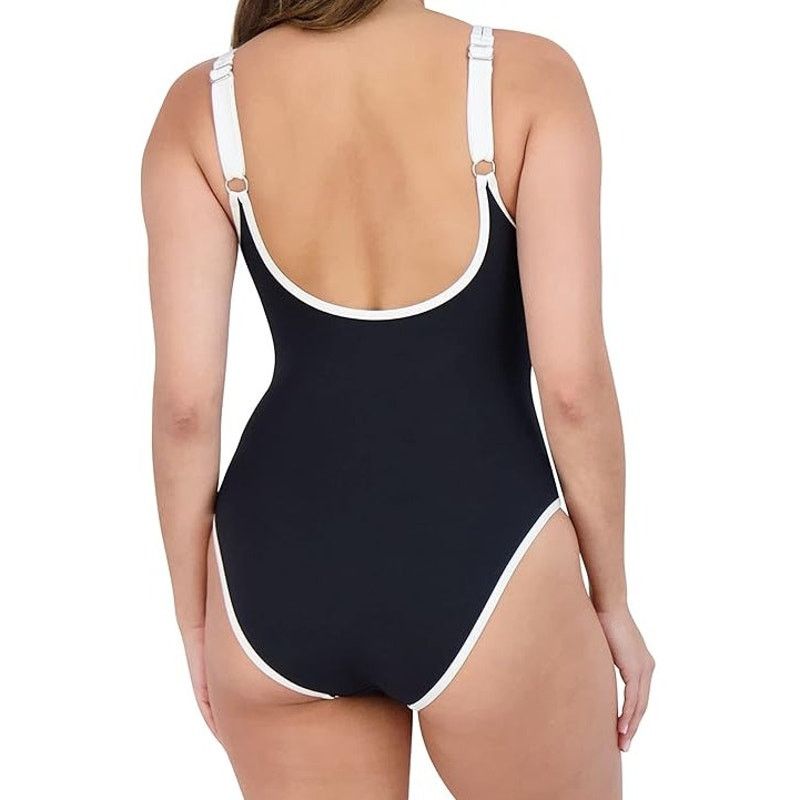 Nautica New Nautica Womens Large Tummy Control One Piece Swimsuit Size ONE SIZE - 3 Thumbnail