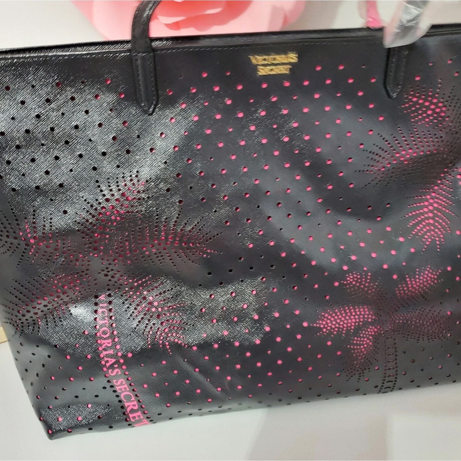 Victoria's Secret VICTORIA'S SECRET TROPICAL PALM TREE PURSE Size ONE SIZE - 3 Thumbnail