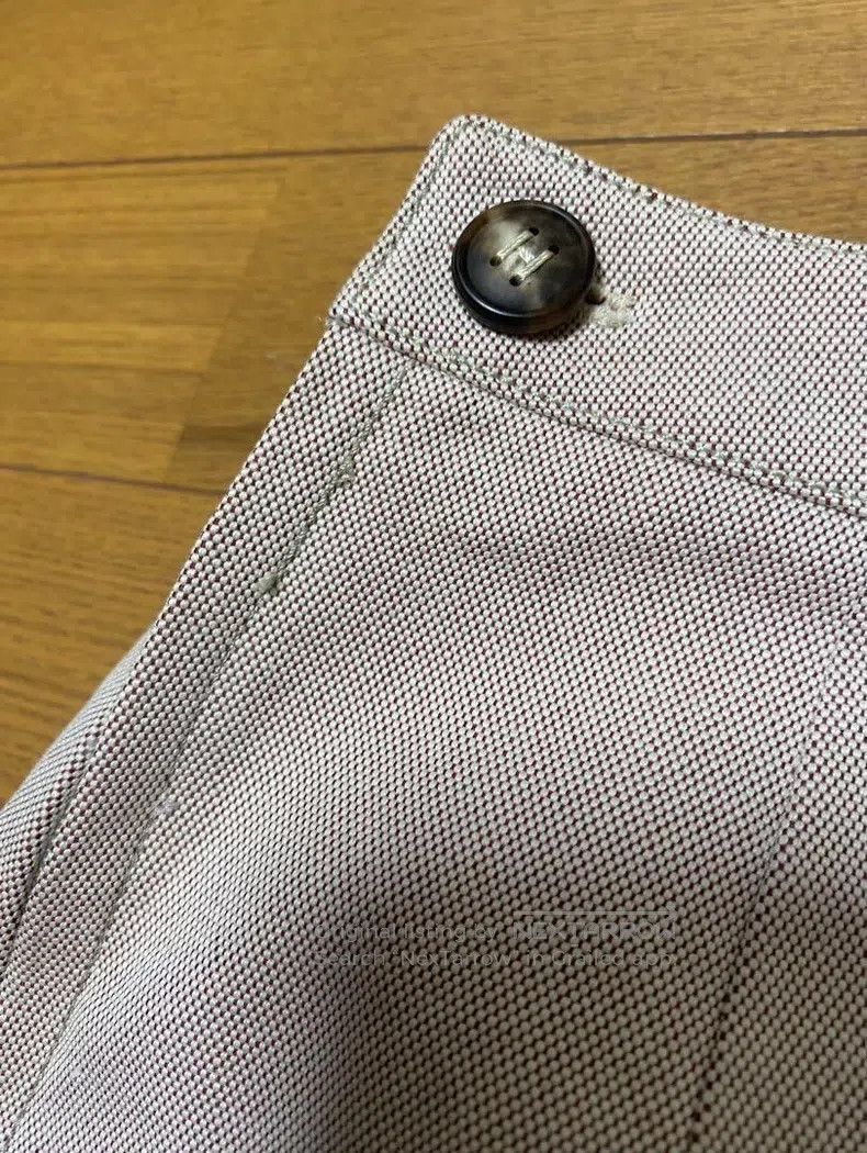 Hermes Hermes Cotton Double-Sided H-Button Skirt Size 42" / US 20 - 2 Thumbnail