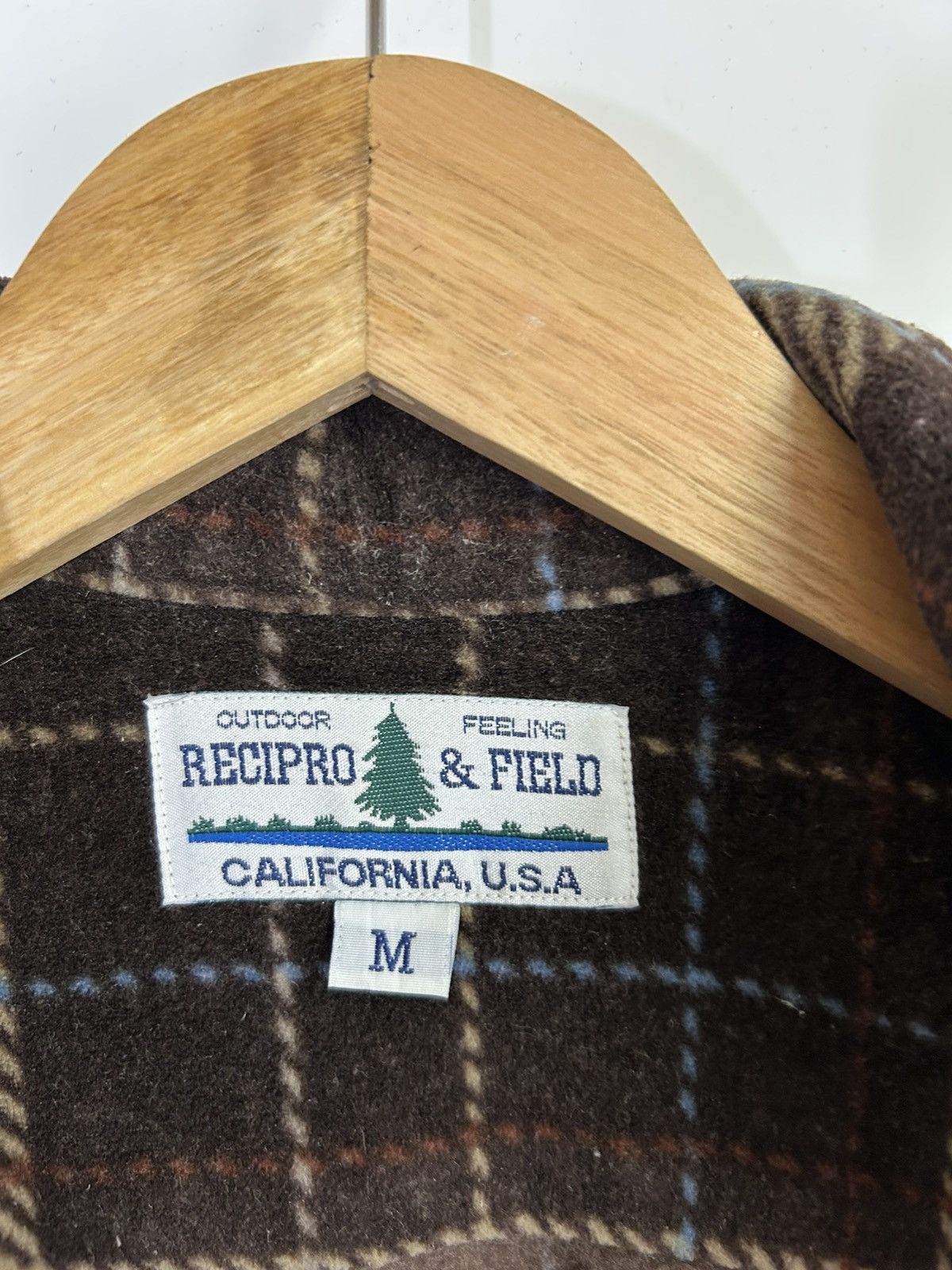 Vintage ⚡️Vintage Recipro & Field Flannel Button Shirt Jacket Size US M / EU 48-50 / 2 - 10 Thumbnail