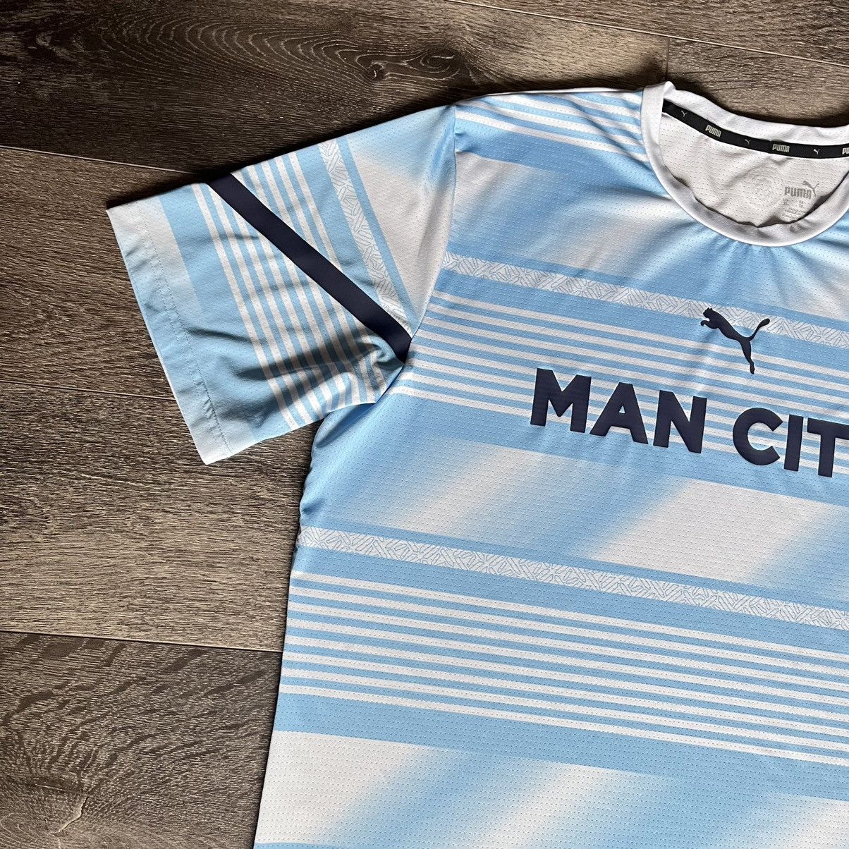 Puma Vintage Manchester City Pre-Match DryCell Soccer Jersey Home Size US XL / EU 56 / 4 - 2 Thumbnail