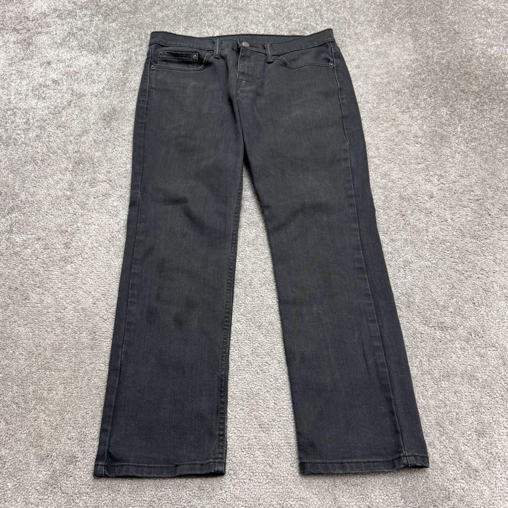 Levi's Levi's 511 Slim Fit Jeans Mens 32x30 Dark Gray Denim 5-Pocket Straight Casual Size US 32 / EU 48 - 2 Thumbnail
