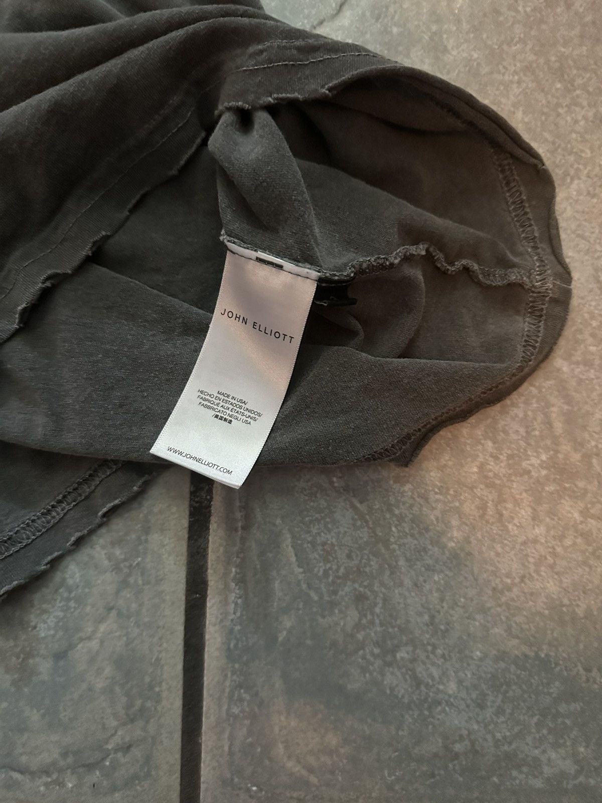 John Elliott John Elliott gray tee Size US L / EU 52-54 / 3 - 3 Thumbnail