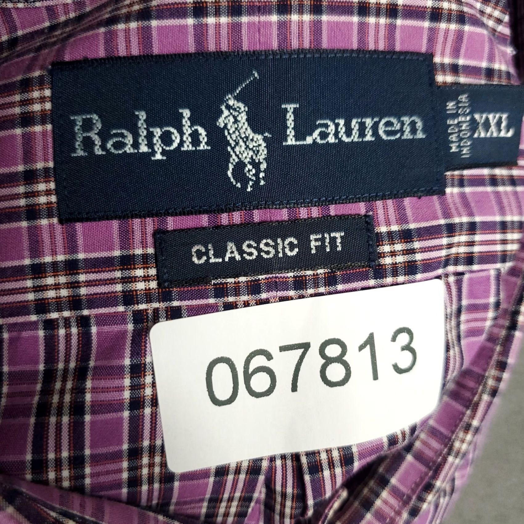 Ralph Lauren Ralph Lauren Shirt Mens 2XL Purple Plaid Pony Button Up Short Sleeve Size US XXL / EU 58 / 5 - 7 Thumbnail