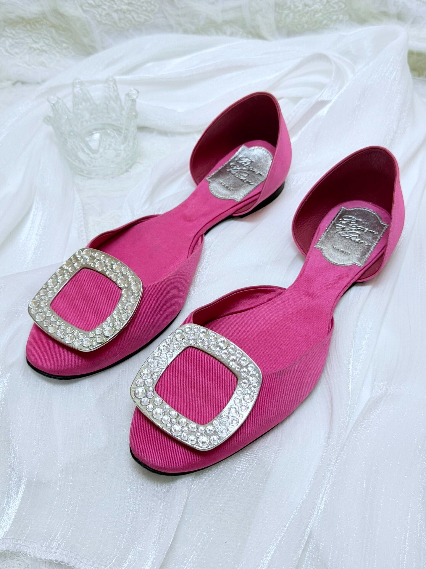 Roger Vivier Roger Vivier Retro Pink Lowtop Sneakers us_5 Women Size US 5 / IT 35 - 1 Thumbnail