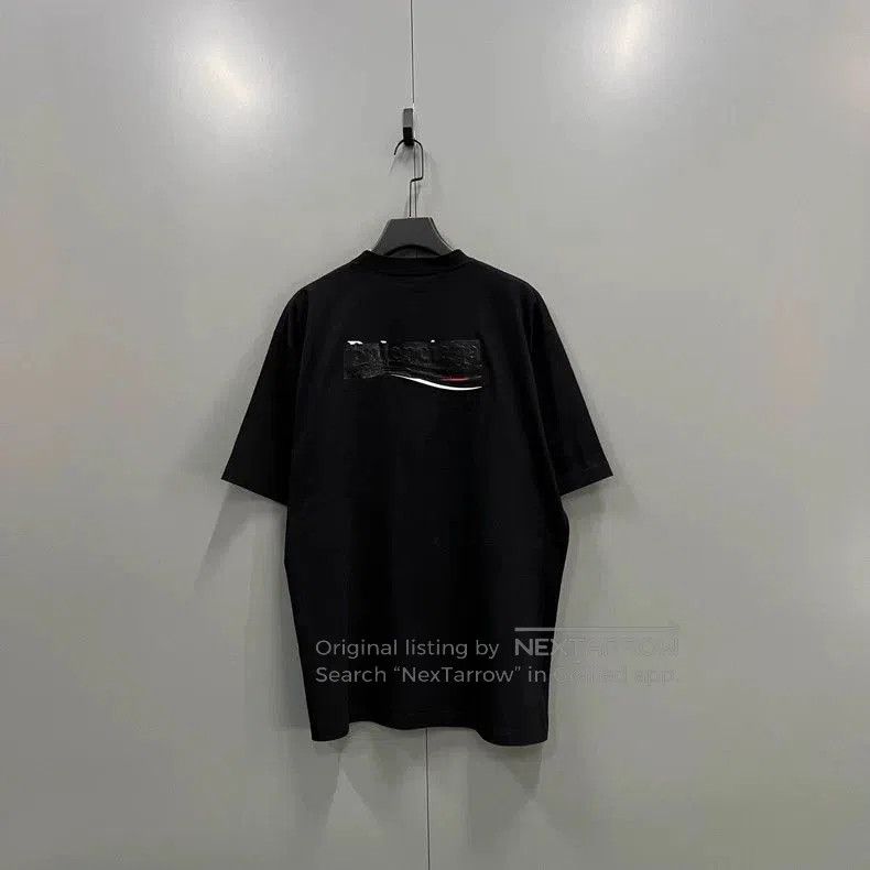 Balenciaga Balenciaga Logo Block Crewneck T-Shirt. Size US M / EU 48-50 / 2 - 2 Thumbnail