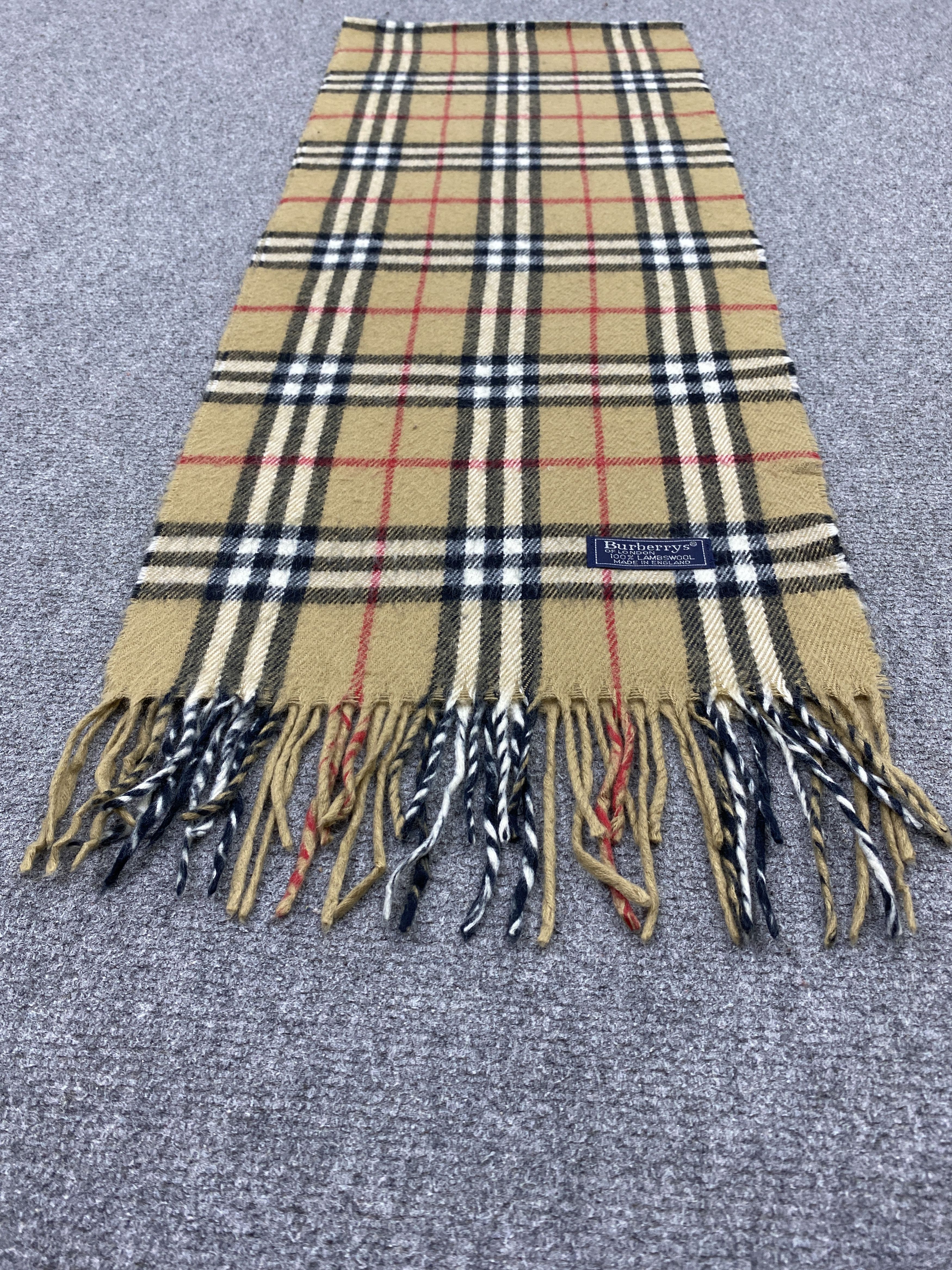 Burberry Burberry Novacheck Scarf / Muffler / Neckwear - SC0106 Size ONE SIZE - 5 Thumbnail