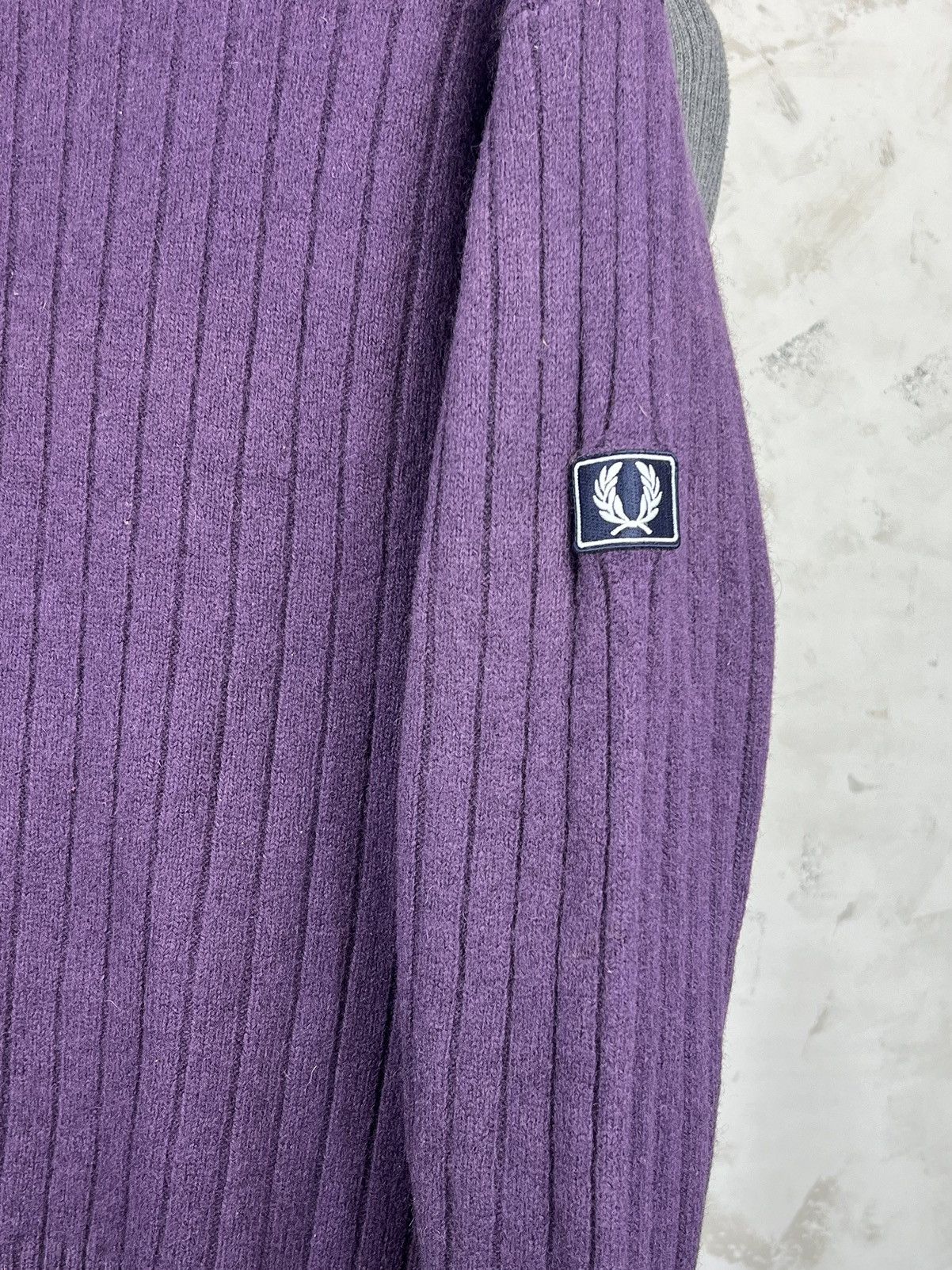 Fred Perry Vintage Fred Perry Wool Sweater Size L - XL Size US XL / EU 56 / 4 - 6 Thumbnail