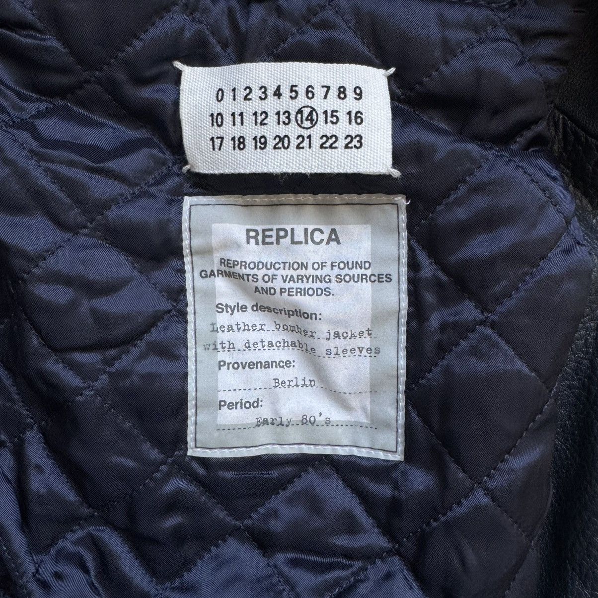 Maison Margiela SS2007 Martin Margiela Multi-Zip Bomber Leather Jacket Size US M / EU 48-50 / 2 - 16 Thumbnail