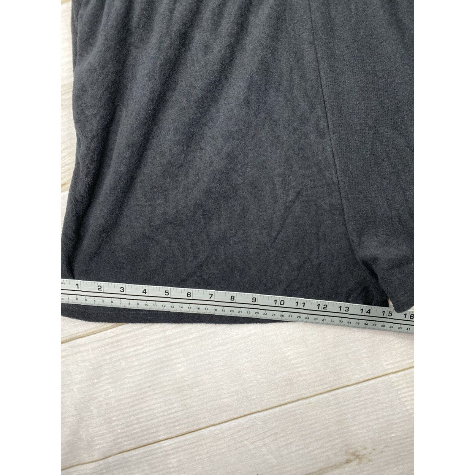 Vintage Wild Fable Shortall Womens L Black Terry Cloth Short Romper Halter Beach NWT! Size 36" / US 14 / IT 50 - 7 Thumbnail