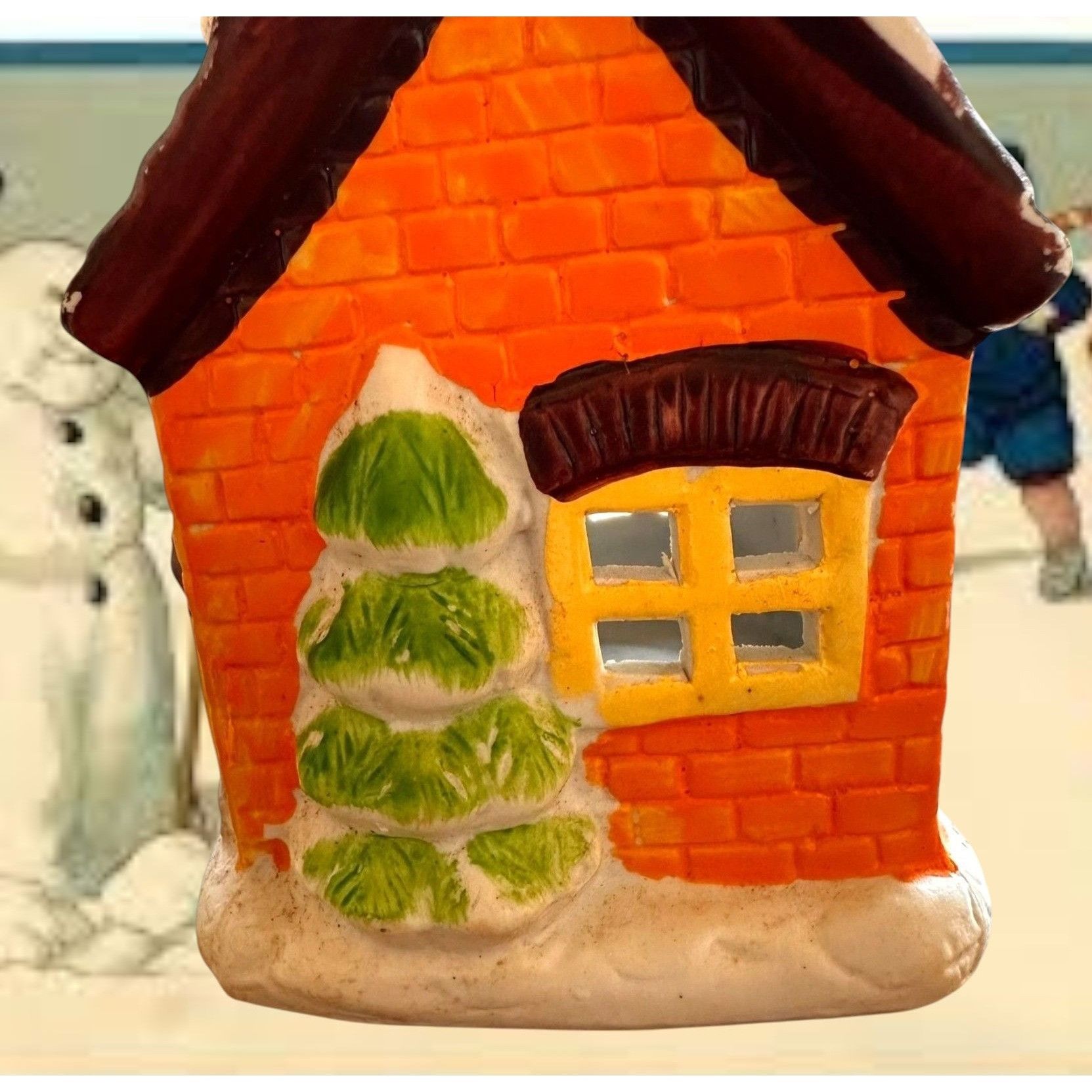 Handmade × Vintage VTG Gift Collection Tea Light House New English Village Corn Size ONE SIZE - 9 Thumbnail