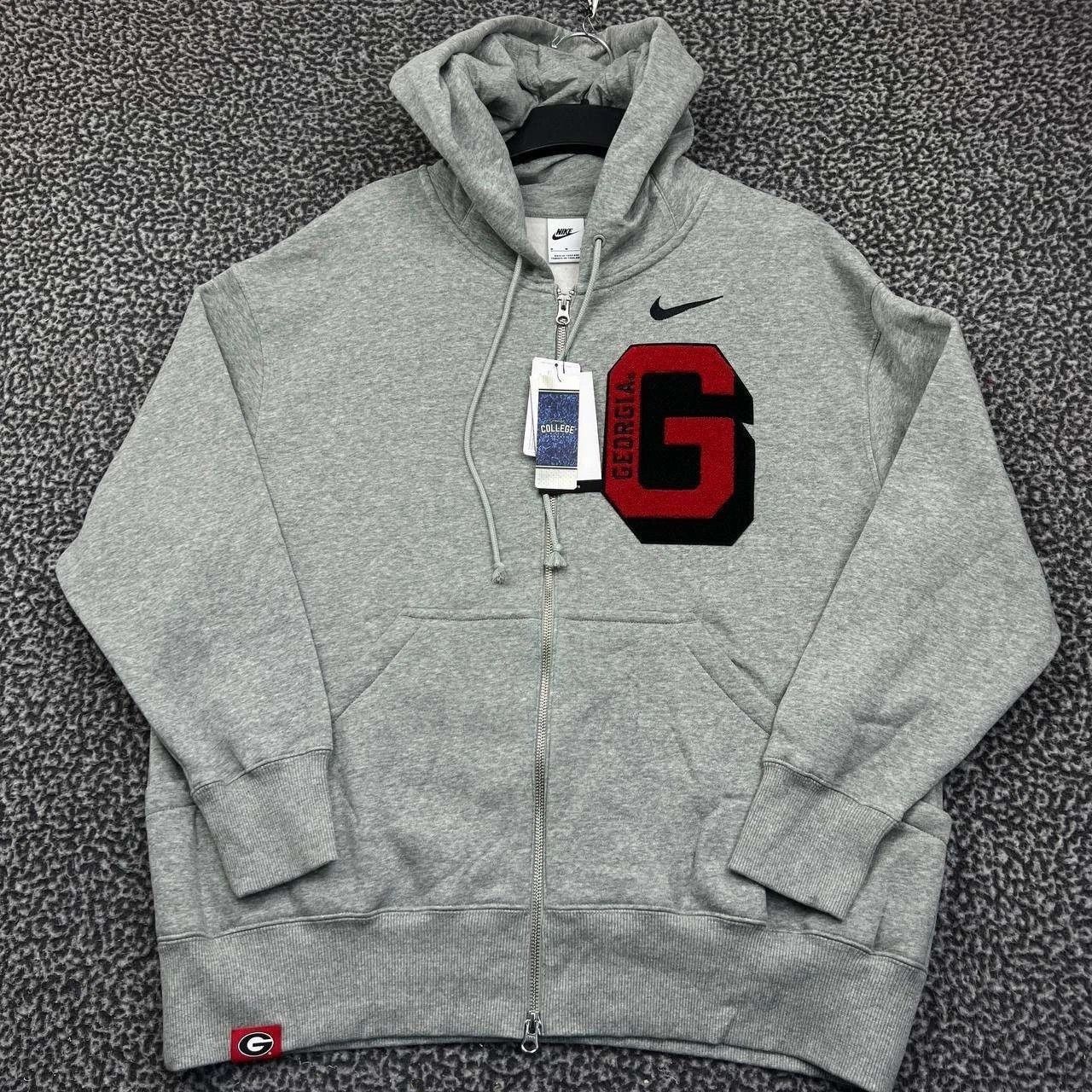 Nike Nike Hoodie Men Gray Georgia Bulldogs NCAA Pullover New M Size US M / EU 48-50 / 2 - 1 Thumbnail
