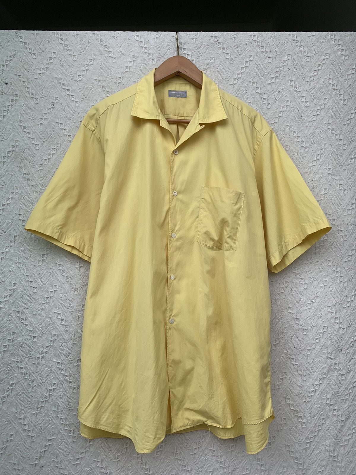 Comme des Garcons Comme des Garcons Homme AD1993 Oversized Loop Collar Shirt Size US L / EU 52-54 / 3 - 1 Thumbnail