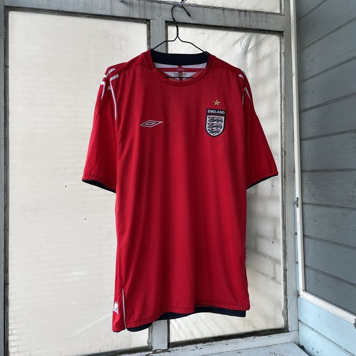 Vintage Umbro England 2004 2006 Jersey 