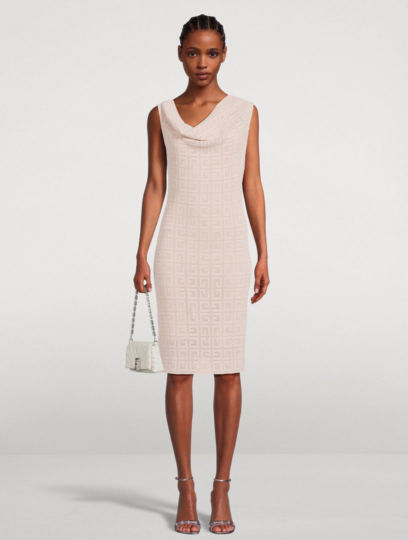 Givenchy o1y0925 Midi Dress in Blush Size M / US 6-8 / IT 42-44 - 2 Thumbnail