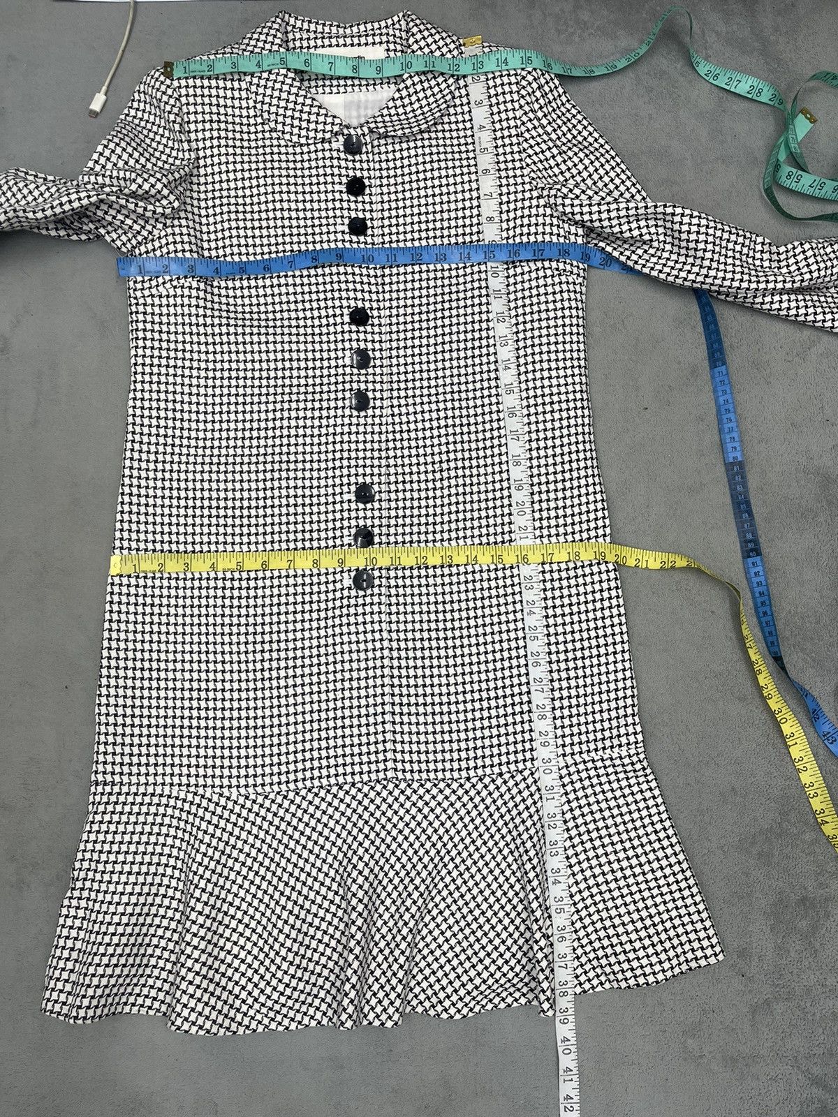 Pierre Cardin STEALS💥PIERRE CARDIN BUTTON MIDI DRESS Size M / US 6-8 / IT 42-44 - 10 Thumbnail