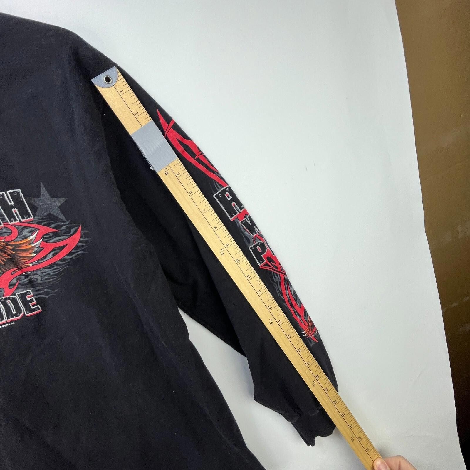 Vintage Vintage Flames Biker Eagle Motorcycle Shirt Medium Flames Size US M / EU 48-50 / 2 - 11 Thumbnail