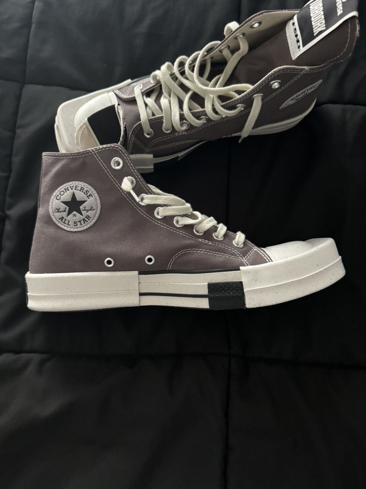 Rick Owens Rick owen converse high top Size US 11 / EU 44 - 5 Thumbnail