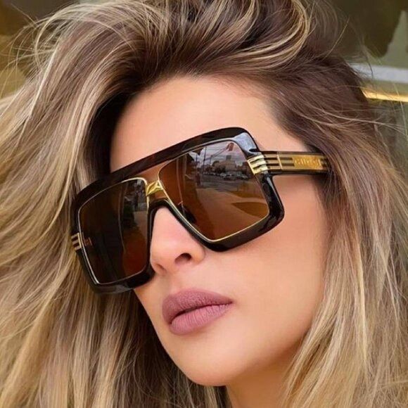 Gucci Gucci GG0900S 002 Sunglasses Havana Aviator Frame, Brown Size ONE SIZE - 2 Thumbnail