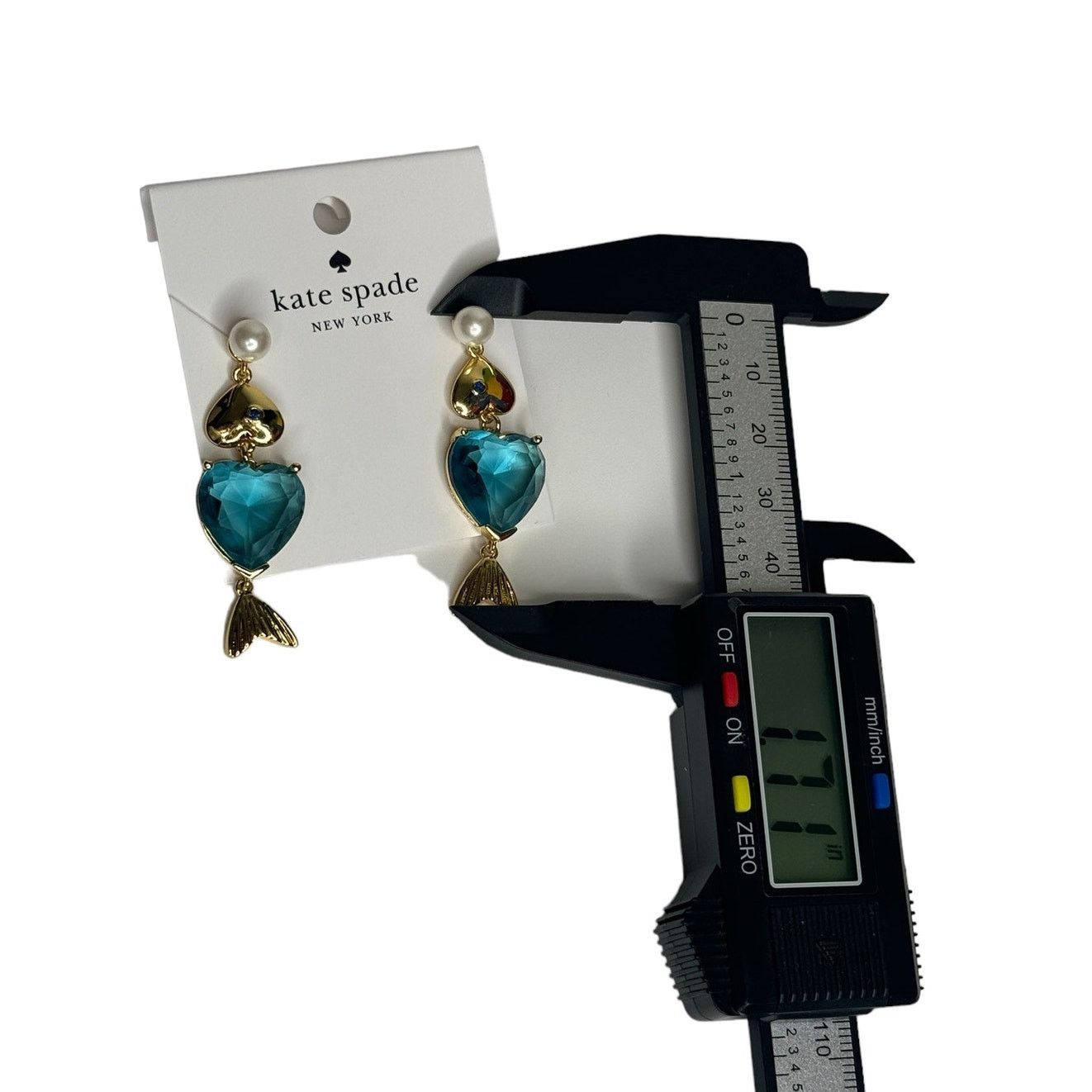Kate Spade Kate Spade What A Catch Fish Statement Earrings Size ONE SIZE - 4 Thumbnail
