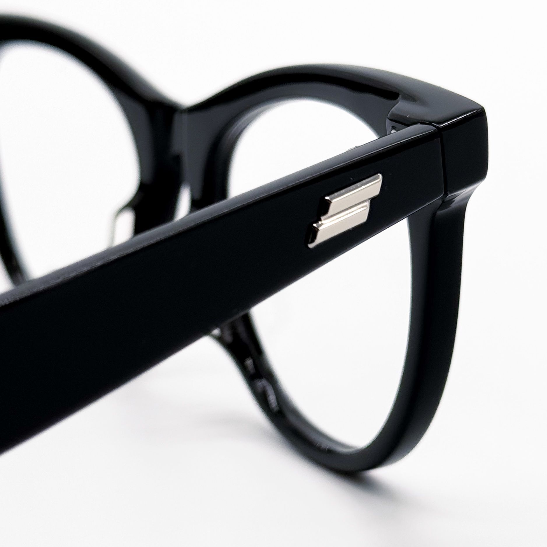 Bottega Veneta NEW BOTTEGA VENETA EYEGLASSES BV1064O 001 ROUND BLACK WOMEN Size ONE SIZE - 5 Thumbnail