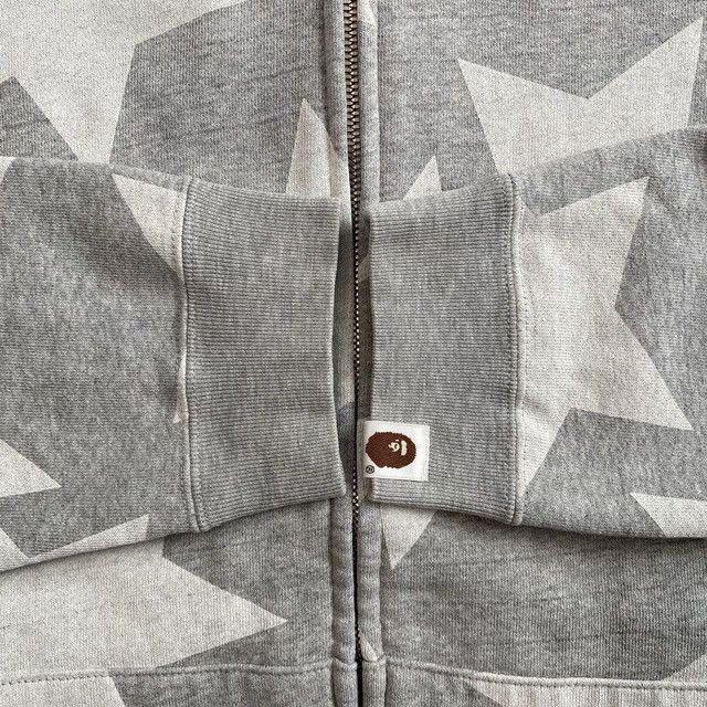 Bape BAPE Sta Full Zip Hoodie a bathing ape star BAPESTA NIGO Size US L / EU 52-54 / 3 - 4 Thumbnail