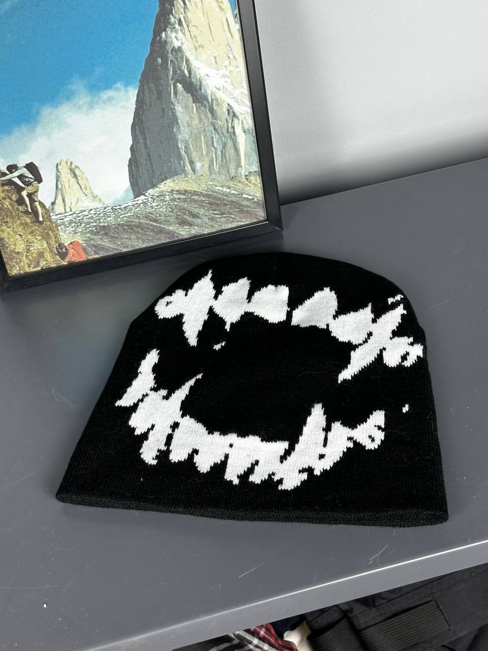 Japanese Brand Avant Garde Skull Vamp Teeth Japanese Brand Bianie Hat Size ONE SIZE - 1 Thumbnail
