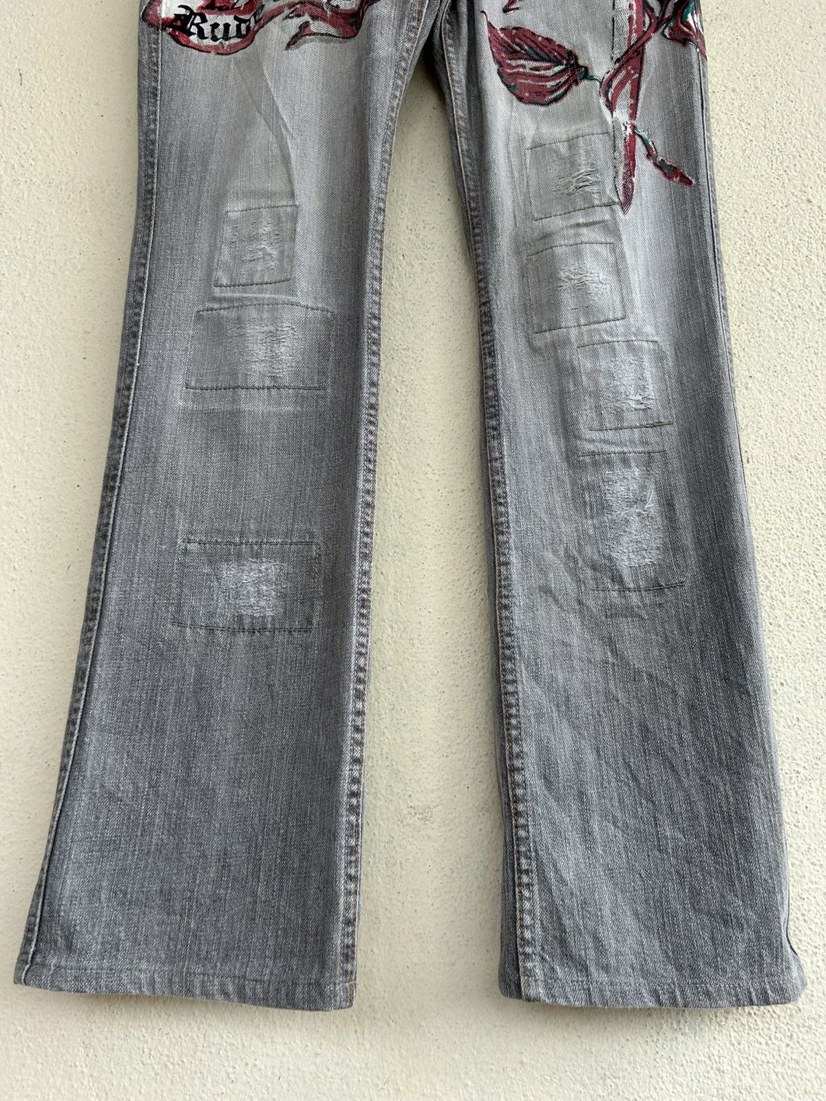 Nicole Club Rude Style Semi Bootcut Denim Size US 30 / EU 46 - 6 Thumbnail