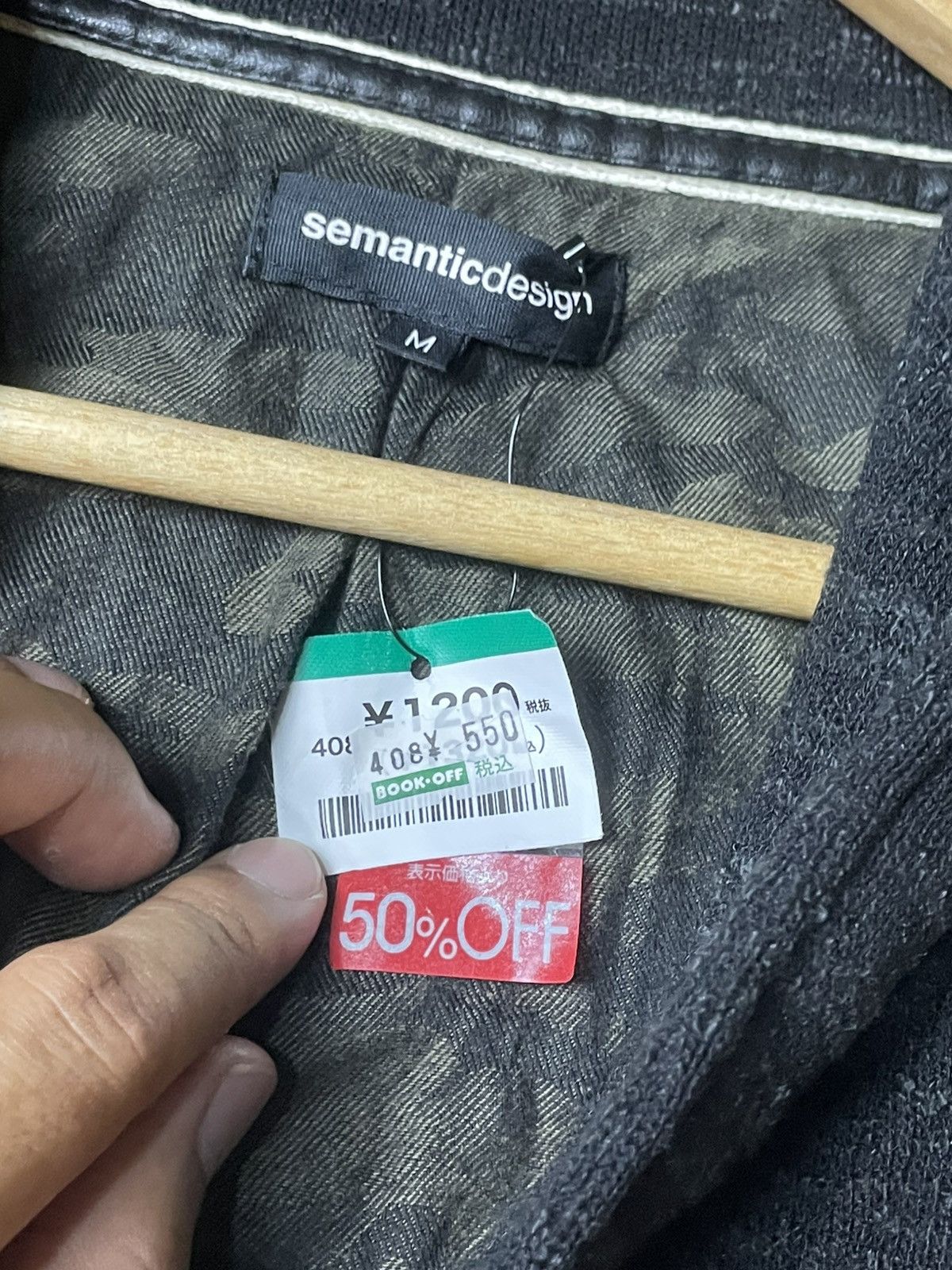 Japanese Brand × Vintage × semanticdesign Semantic Design Wool Blend Light Jacket (112) Size US M / EU 48-50 / 2 - 8 Thumbnail