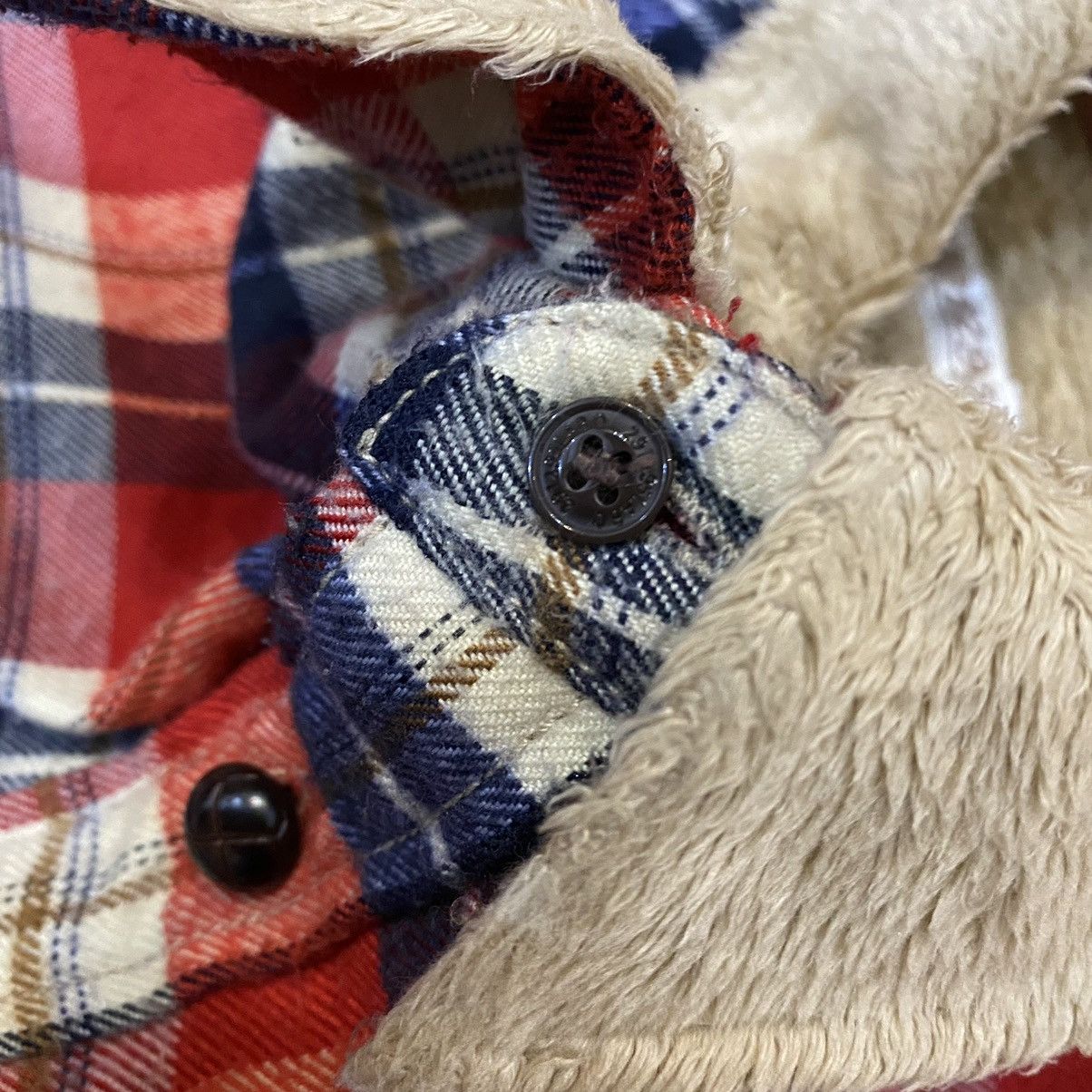 291295=Homme 291295=Homme Flannel Button Shirt Size US M / EU 48-50 / 2 - 6 Thumbnail