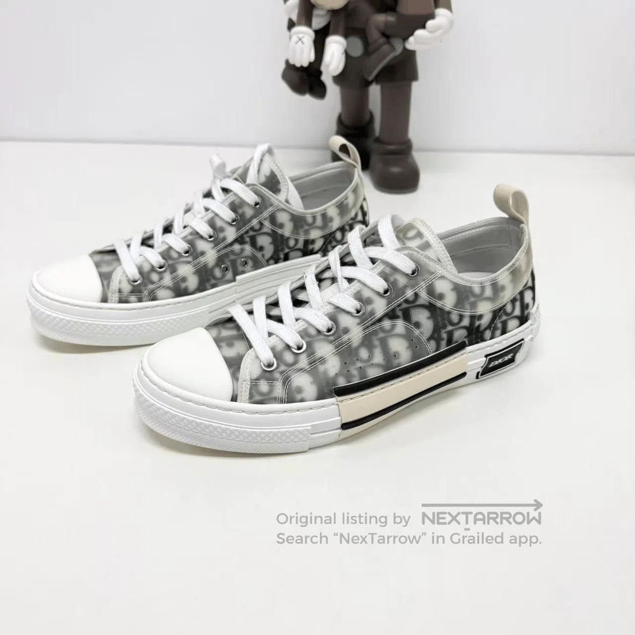 Dior Dior B23 Low Top Printed Sneakers. Size US 8 / EU 41 - 1 Thumbnail