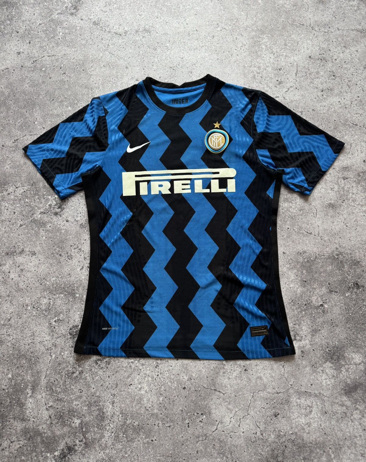 Nike 🔥NIKE INTER MILAN 2020/21 HOME PLAYER ISSUE VAPORKNIT JERSEY Size US L / EU 52-54 / 3 - 1 Thumbnail