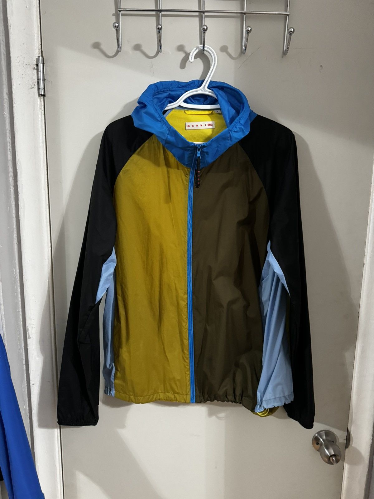 image of Marni Uniqlo Jacket in Blue, Men's (Size Medium)