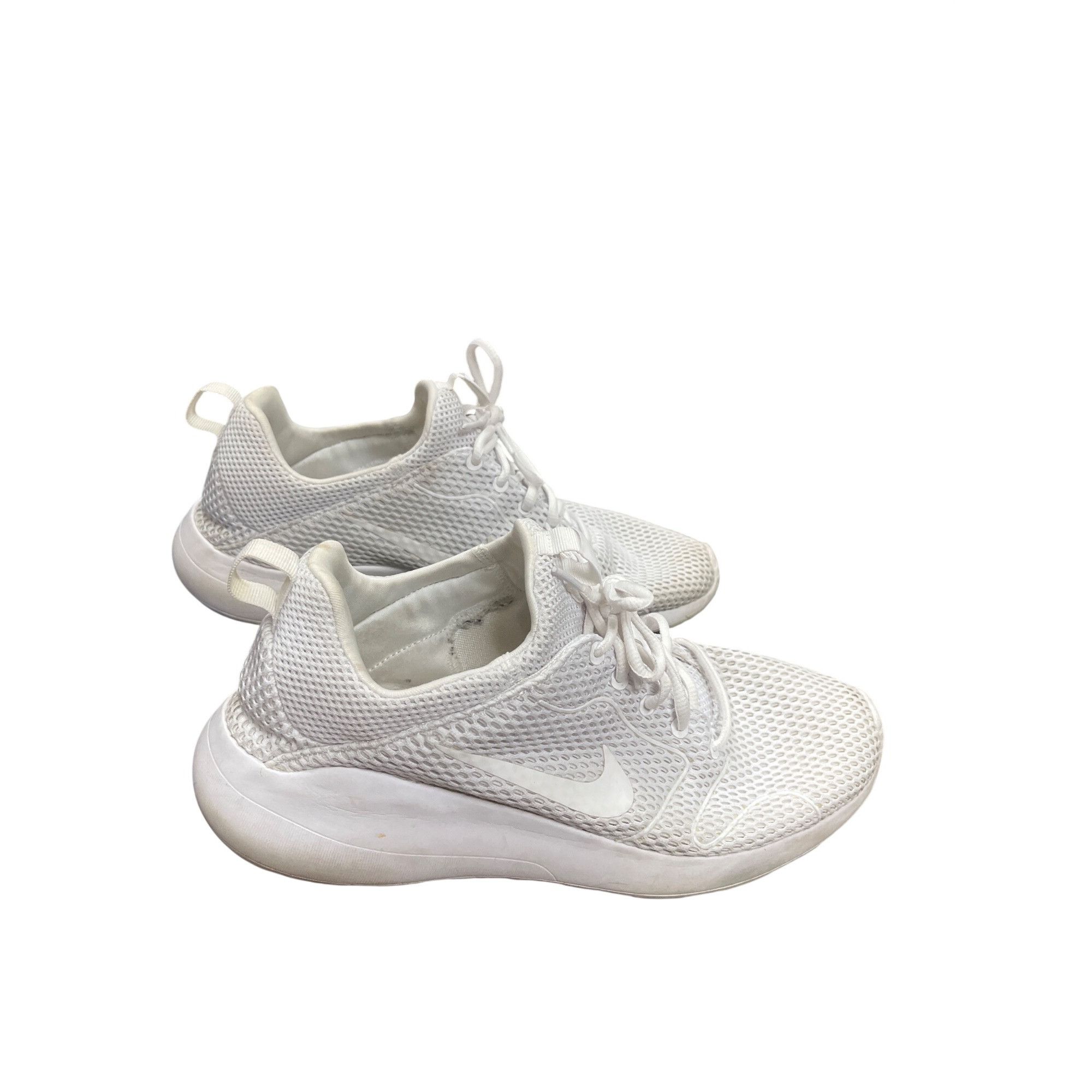 Nike Nike Mens white mesh walking running sneakers 844838-100 Sz Size US 12 / EU 45 - 3 Thumbnail