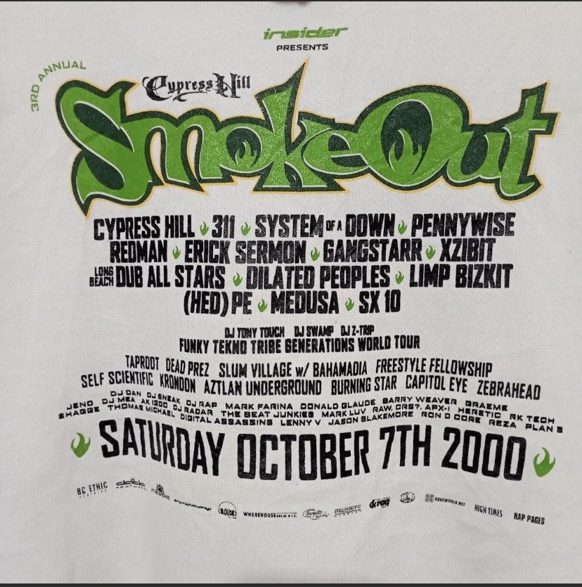 Band Tees Cypress Hill Hoodie Smoke Out Size US XL / EU 56 / 4 - 4 Thumbnail