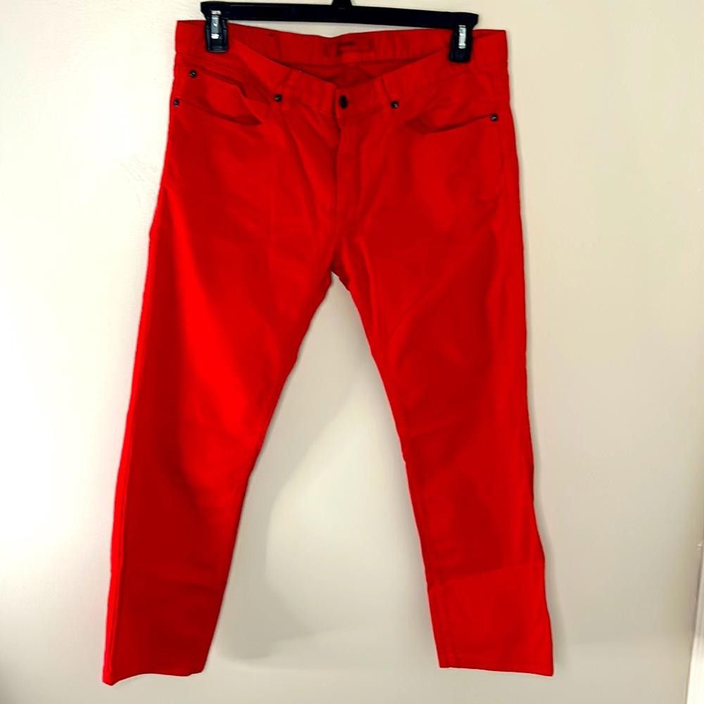 Hugo Slim Fit 5pkt - HUGO - Vibrant Red - 34/28 -98% Ctn 2% el Size US 34 / EU 50 - 3 Thumbnail