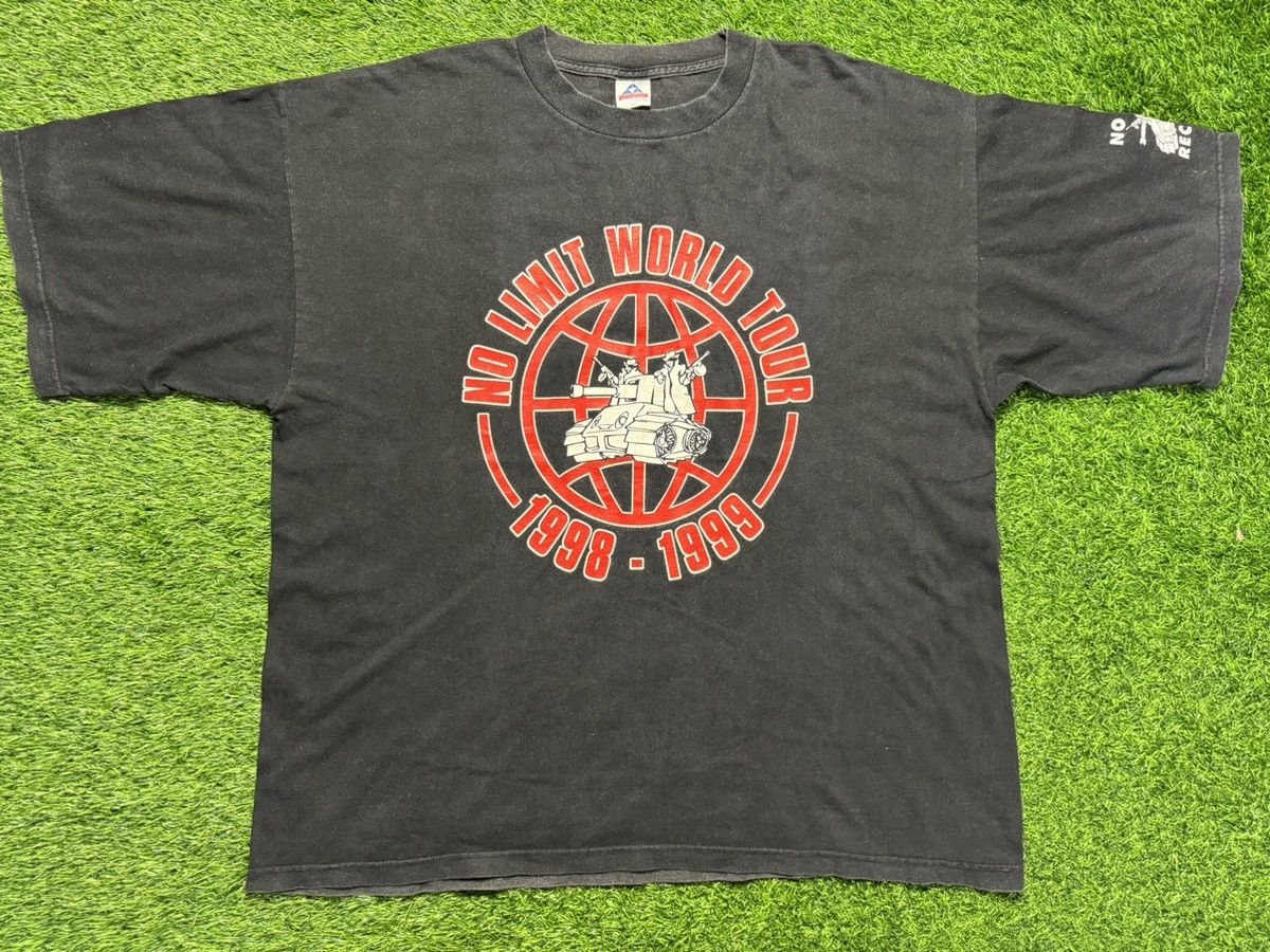 Band Tees × Rap Tees × Vintage NO LIMIT RECORDS - vintage 1998-1999 world tours Size US XXL / EU 58 / 5 - 1 Thumbnail