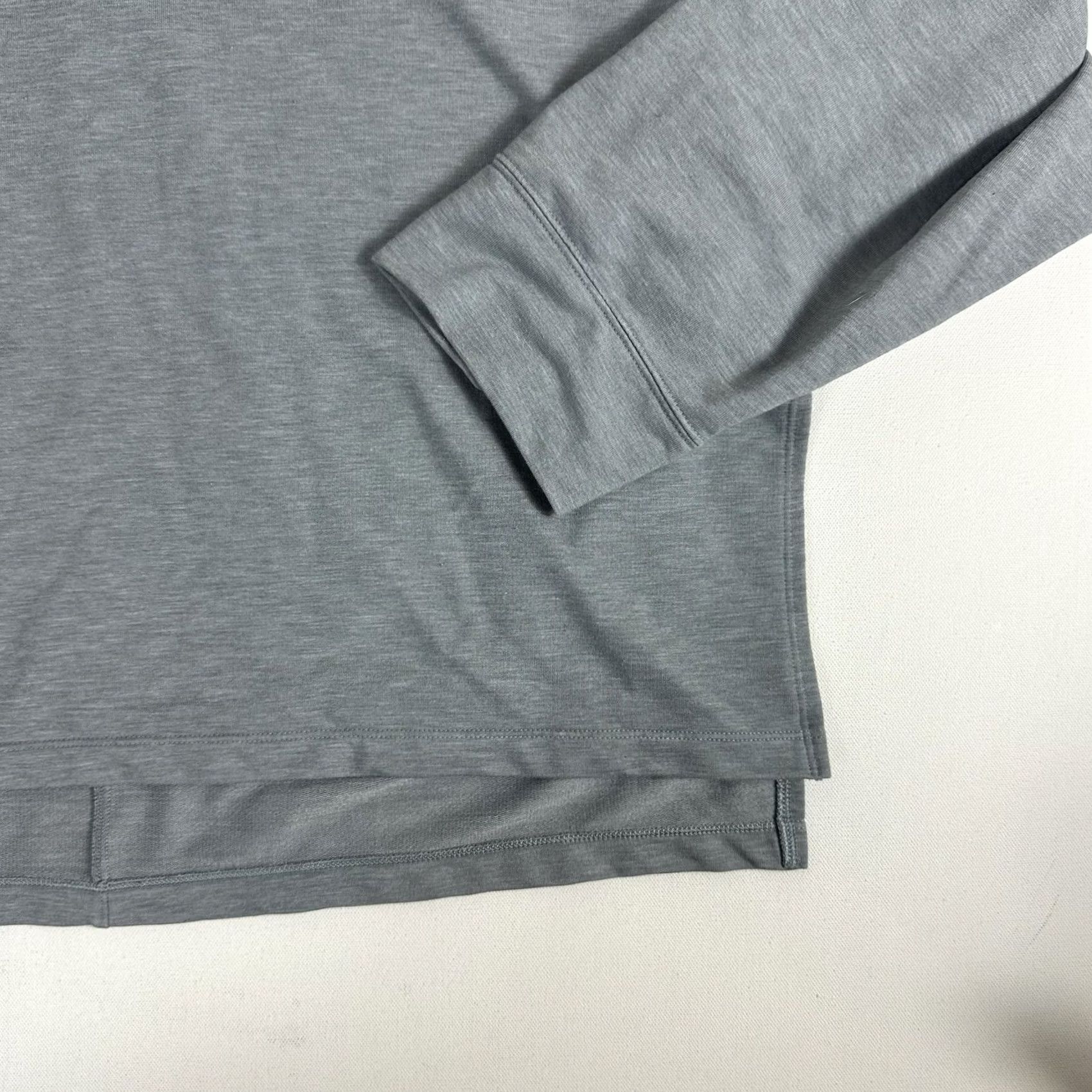 Nike Nike Hoodie Womens Size Large Gray Dri-Fit Hooded Pockets Casual Gym Active Size L / US 10 / IT 46 - 4 Thumbnail