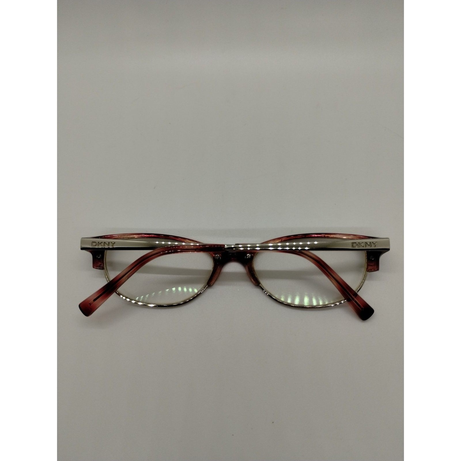 DKNY DKNY Eyeglass Frames DY4622-3540 Pink Brown Tortoise Silver Size ONE SIZE - 2 Thumbnail