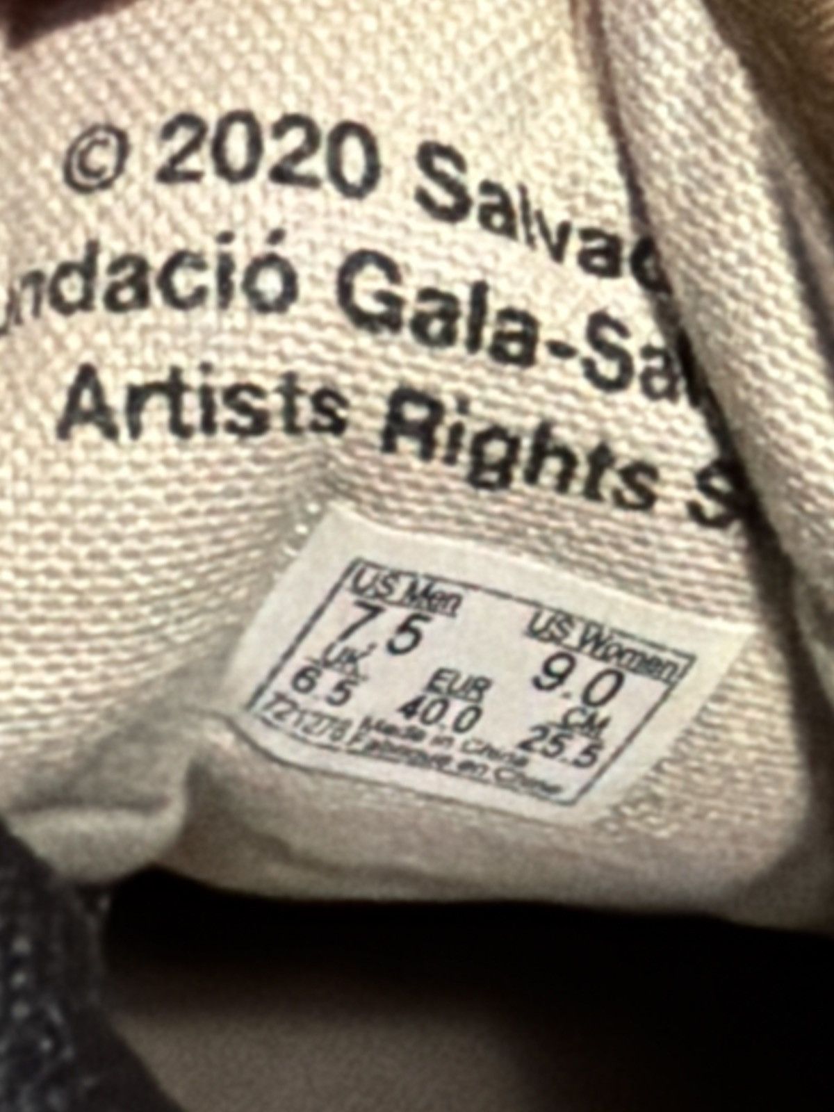 Vans Vans x MOMA Salvador Dali Size US 7.5 / EU 40-41 - 9 Thumbnail
