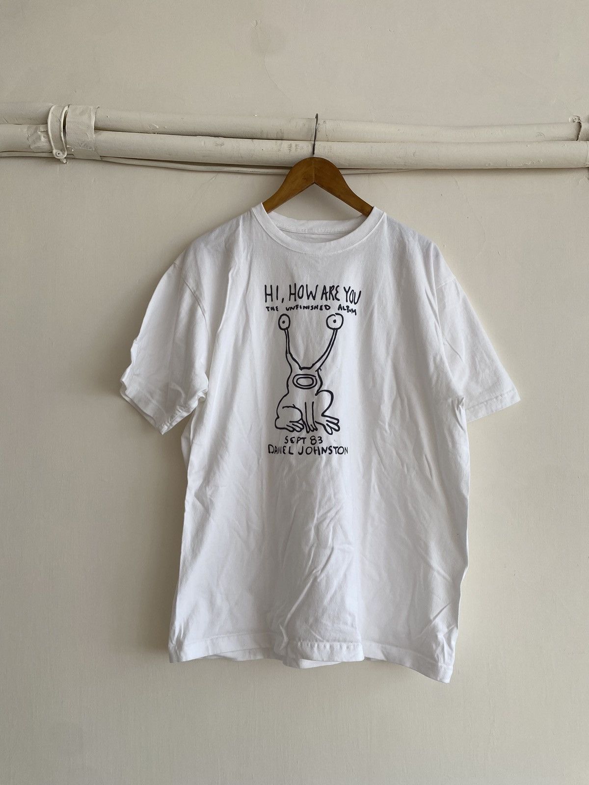 Kurt Cobain Daniel Johnston Hi How Are You Kurt Cobain Tee Nirvana ...