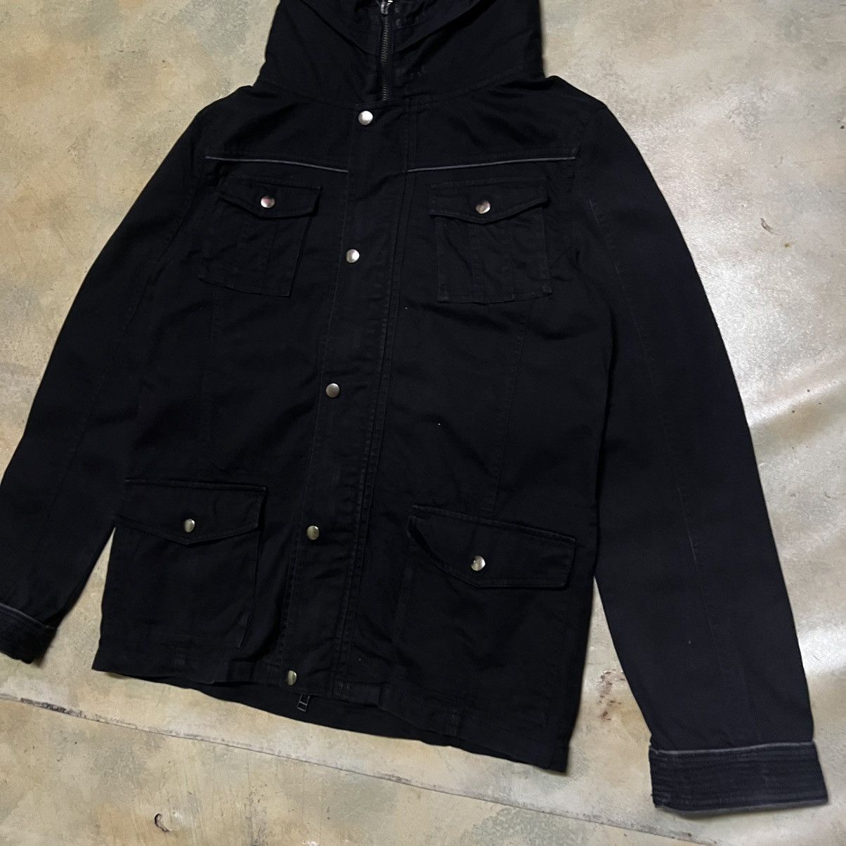 Japanese Brand Clone Devgru Japanese Brand Parka Black Jacket Size US L / EU 52-54 / 3 - 2 Thumbnail