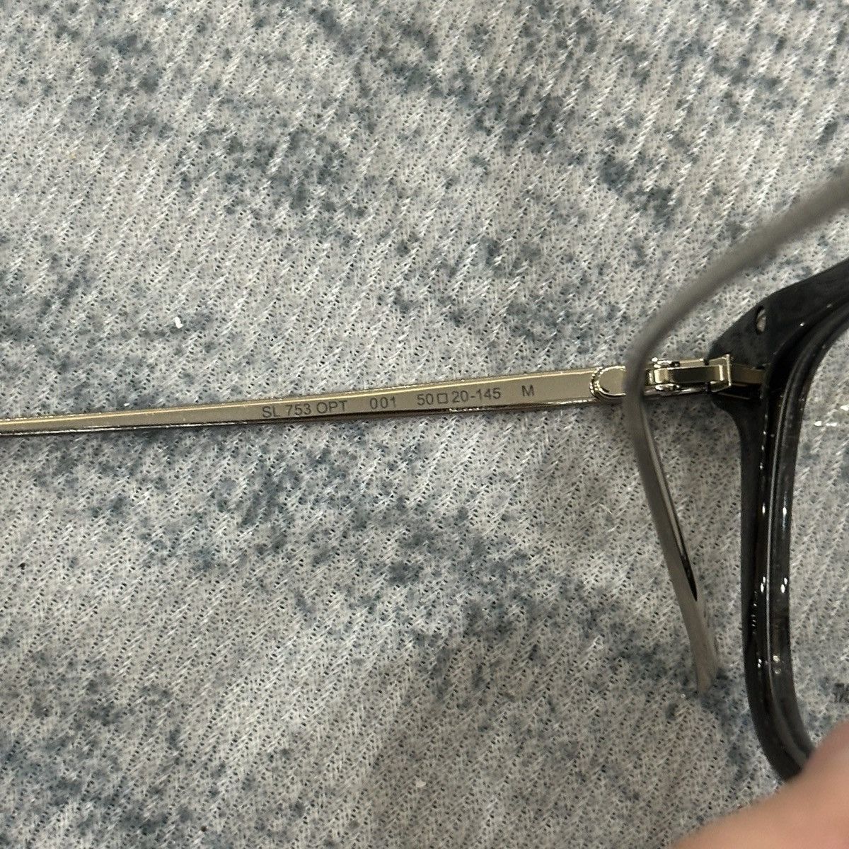 Yves Saint Laurent SAINT LAURENT SL753 OPT 001 EYEGLASSES Size ONE SIZE - 10 Thumbnail