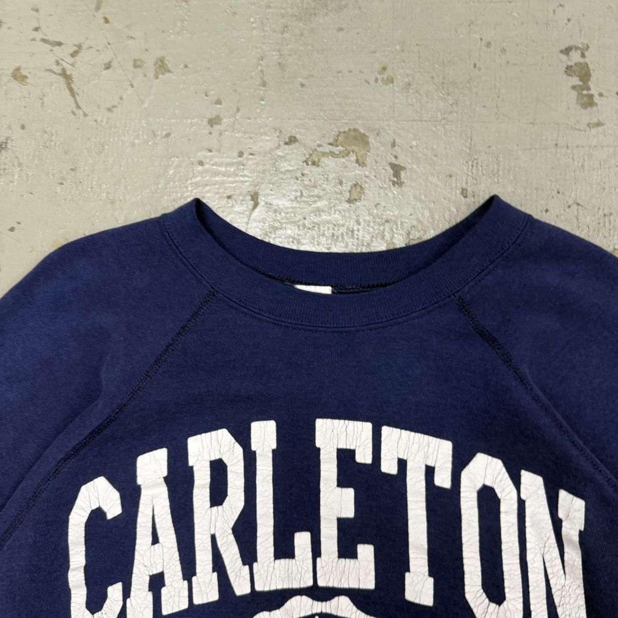 Vintage Vintage 70s 80s Carleton College University Sweatshirt Size US L / EU 52-54 / 3 - 5 Thumbnail
