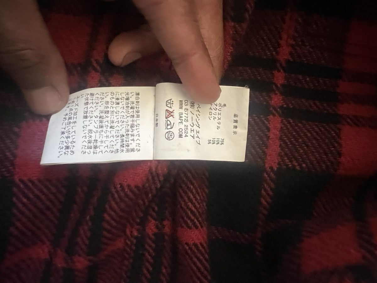 Bape Vintage Bape Lumberjack Flannel Size US M / EU 48-50 / 2 - 11 Thumbnail