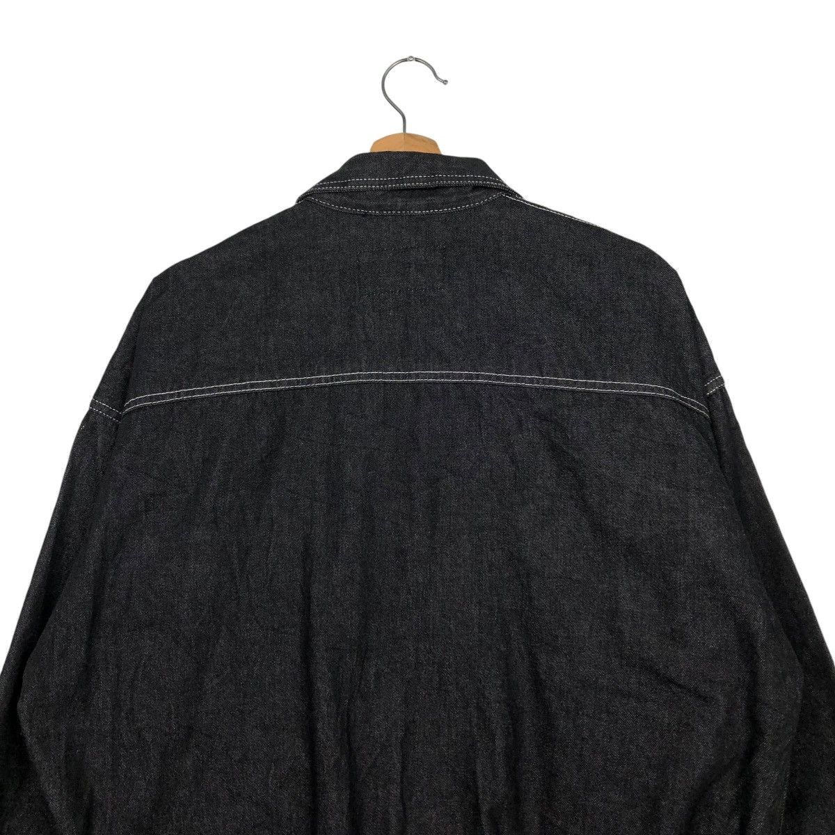 Japanese Brand 🔥VINTAGE CHORE BOMBER JACKET BORDER CARWIN ISSEY MIYAKE Size US M / EU 48-50 / 2 - 11 Thumbnail