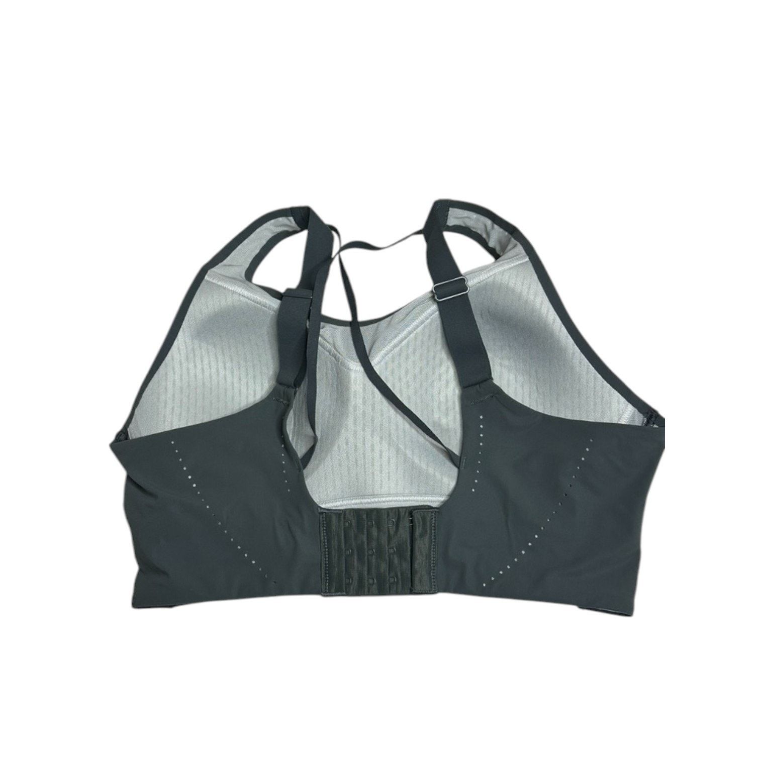 Gymshark Gymshark Gray Longline Crossback Sports Bra Small NEW Size ONE SIZE - 7 Thumbnail