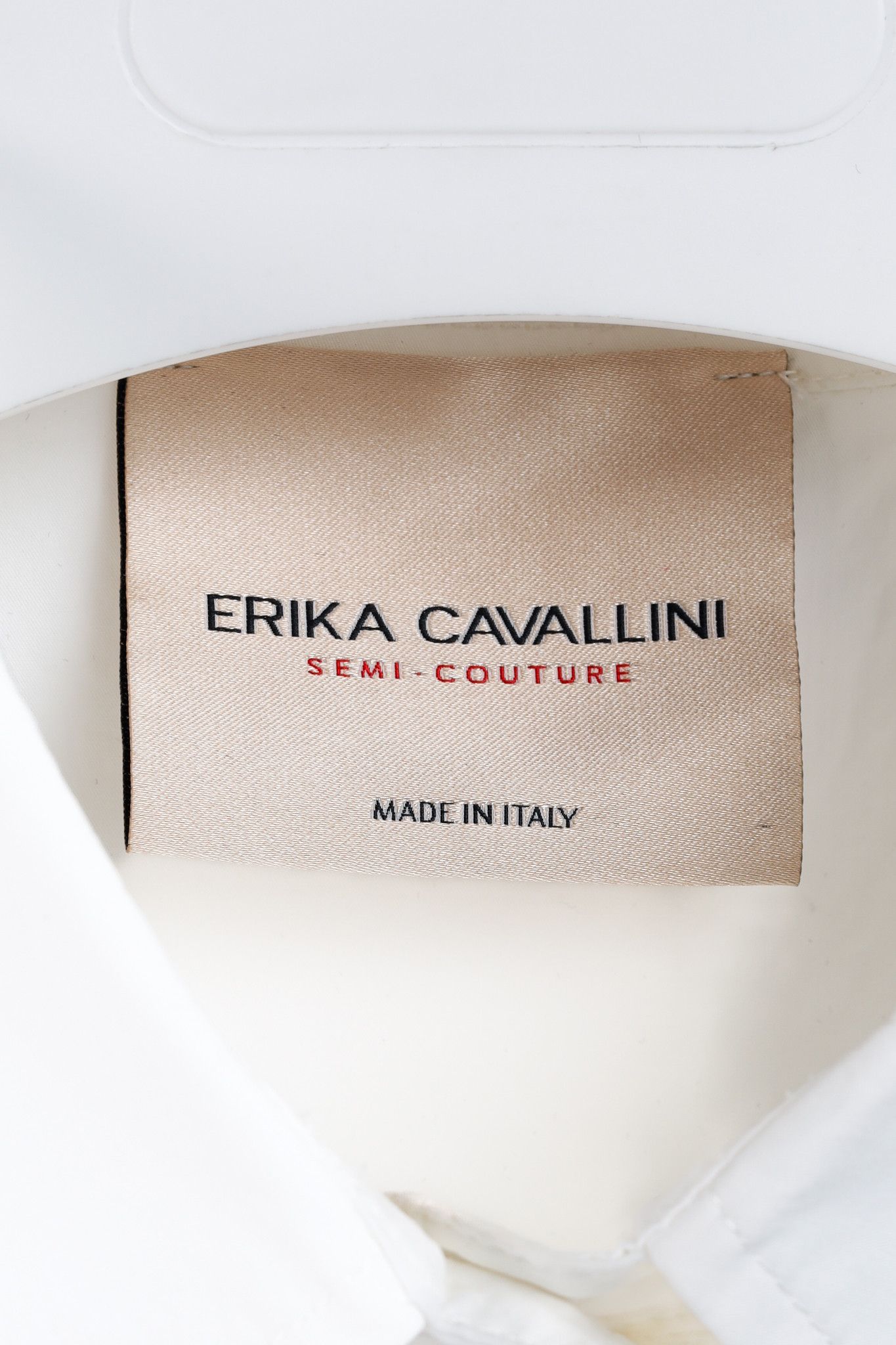 Designer Erika Cavallini Oxford Leaves Pattern Belted Shirtdress Size M / US 6-8 / IT 42-44 - 4 Thumbnail