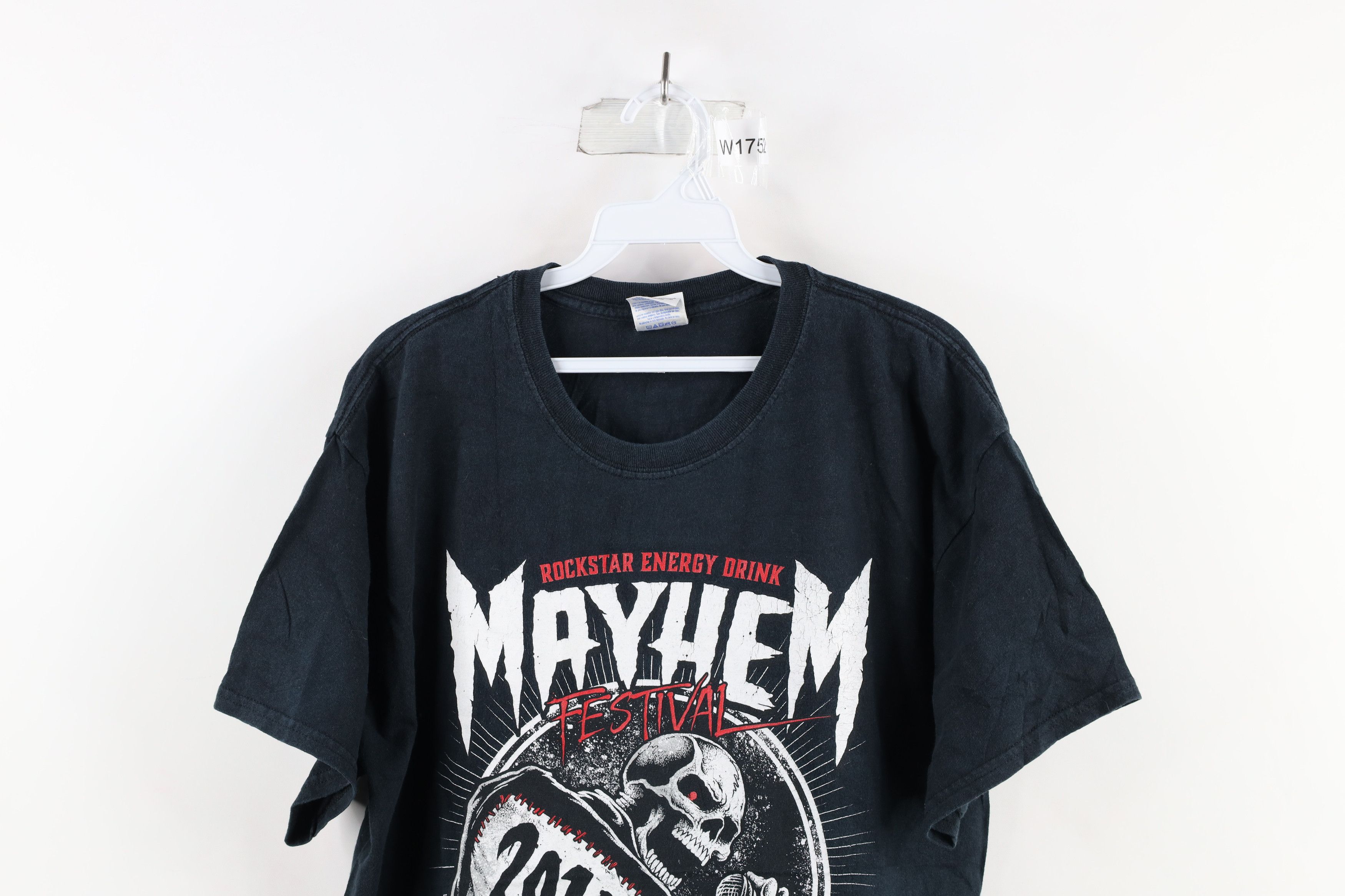 Vintage Y2K 2014 Rockstar Energy Drink Mayhem Festival T-Shirt Size US L / EU 52-54 / 3 - 2 Thumbnail